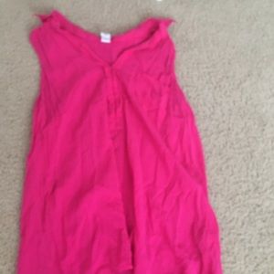 Pink old navy blouse